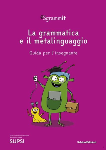 Produktbild: Sgrammit: quaderno viola 'La grammatica e il metalinguaggio'. Guida per l'insegnante