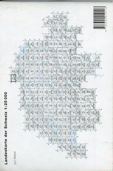 Produktbild: Swisstopo 1 : 25 000 Beggingen