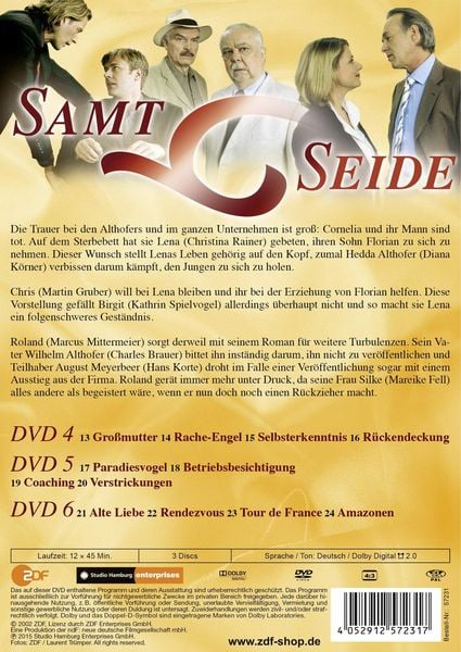 Produktbild: Samt & Seide - Staffel 3/Folgen 13-24 [3 DVDs]