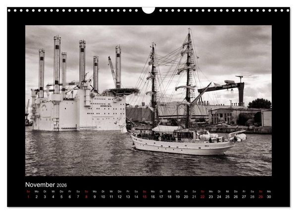 Produktbild: Segelschiffe auf der Ostsee (Wandkalender 2026 DIN A3 quer), CALVENDO Monatskalender