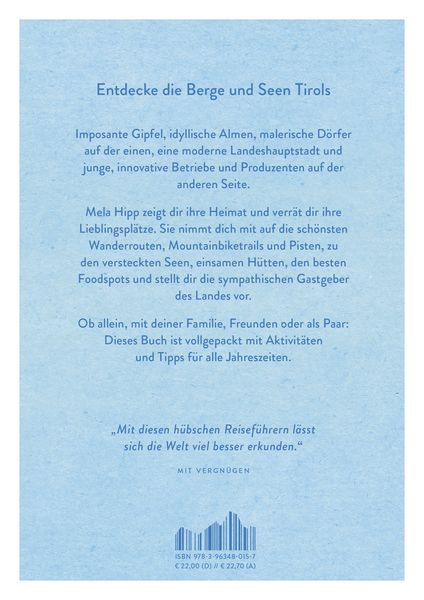 Produktbild: Reisehandbuch Tirol f&uuml;r alle Jahreszeiten