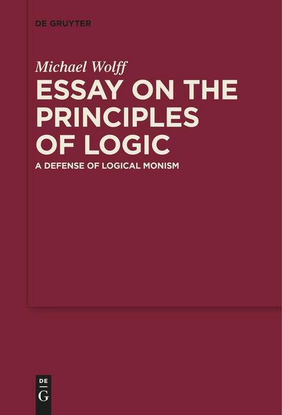 Produktbild: Essay on the Principles of Logic