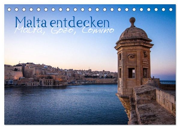 Produktbild: Malta entdecken Malta, Gozo, Comino (Tischkalender 2027 DIN A5 quer), CALVENDO Monatskalender