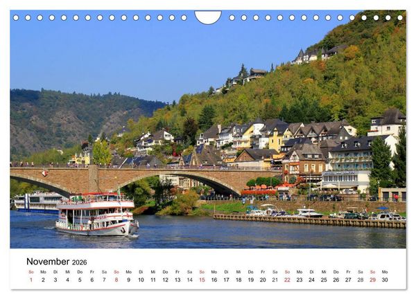 Produktbild: Cochem - Eine Perle an der Mosel (Wandkalender 2026 DIN A4 quer), CALVENDO Monatskalender