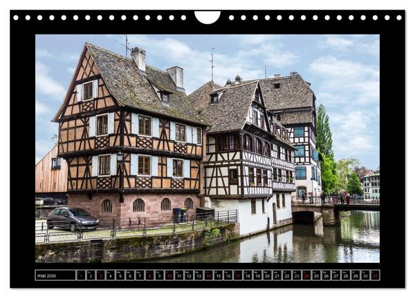 Produktbild: Strasbourg La Petite France (Calendrier mural 2026 DIN A4 vertical), CALVENDO calendrier mensuel