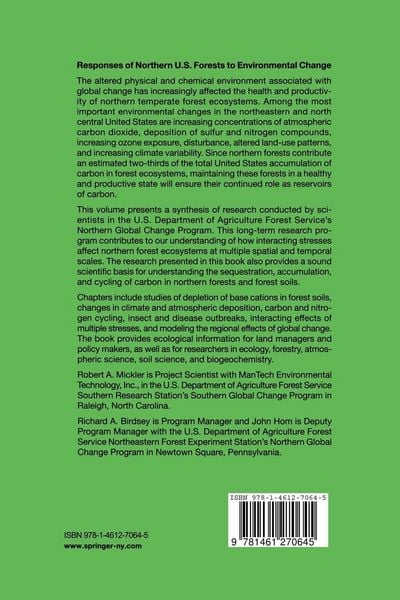 Produktbild: Responses of Northern U.S. Forests to Environmental Change