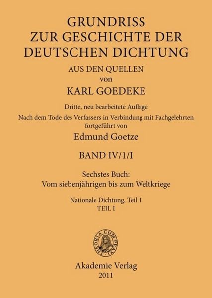 Produktbild: Sechstes Buch: Vom siebenj&auml;hrigen bis zum Weltkriege