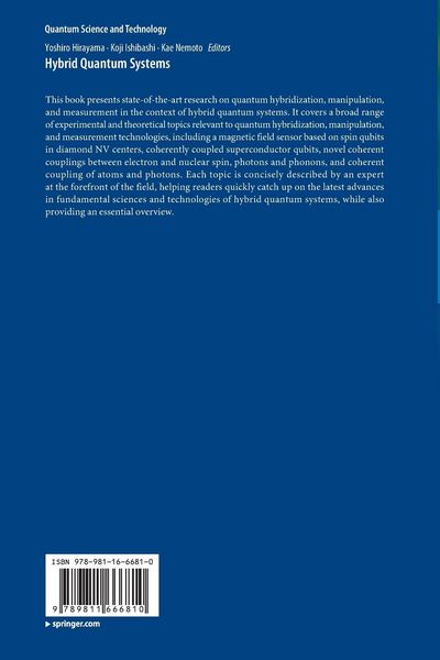 Produktbild: Hybrid Quantum Systems