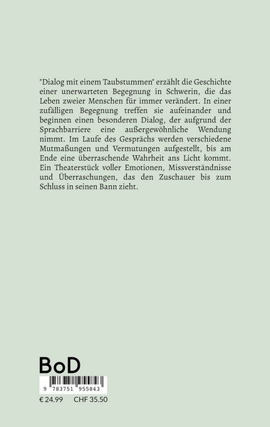 Produktbild: Dialog mit einem Taubstummen