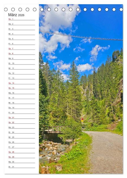 Produktbild: Auf dem Lechradweg - Zwischen Formarinsee und Landsberg am Lech (Tischkalender 2026 DIN A5 hoch), CALVENDO Monatskalender