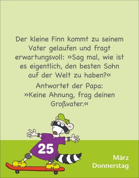 Produktbild: Witze f&uuml;r Kids Tagesabrei&szlig;kalender 2027