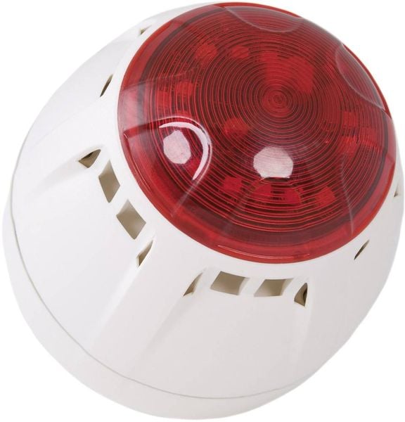 ComPro Kombi-Signalgeber LED Chiasso Razor Blitzlicht, Dauerton 12 V/DC, 24 V/DC 100 dB