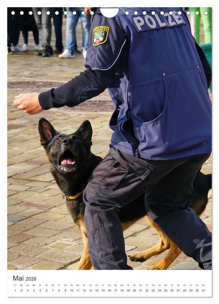 Produktbild: Tag der Polizei (Wandkalender 2026 DIN A4 hoch), CALVENDO Monatskalender