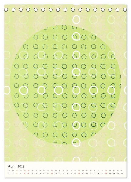 Produktbild: Punkt Punkt Punkt (Tischkalender 2026 DIN A5 hoch), CALVENDO Monatskalender