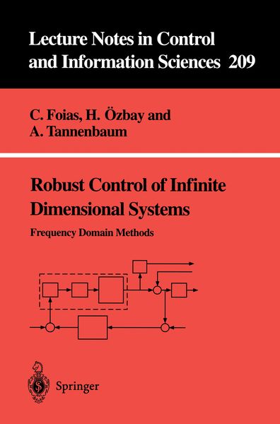 Produktbild: Robust Control of Infinite Dimensional Systems