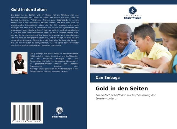 Gold in den Seiten, Taschenbuch von Dan Embaga, Verlag Unser Wissen, 9786204461045