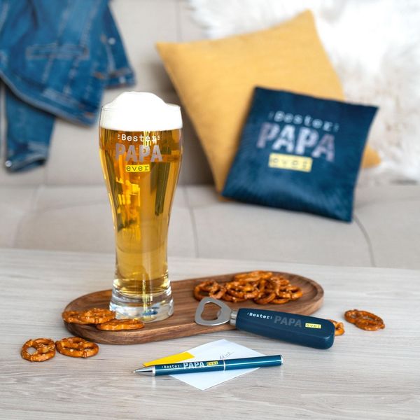 Produktbild: Weizenglas Motiv Papa