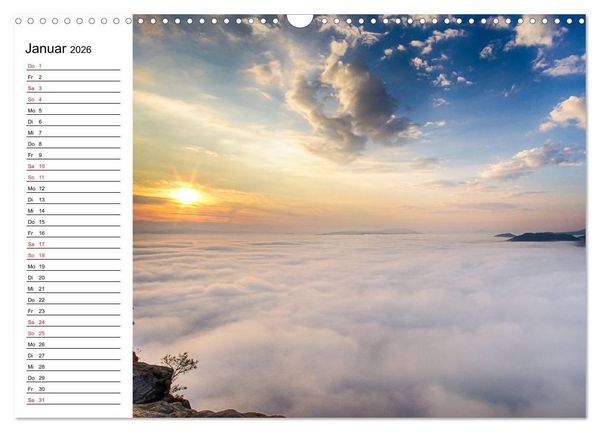 Produktbild: S&auml;chsische Schweiz &ndash; Impressionen (Wandkalender 2026 DIN A3 quer), CALVENDO Monatskalender