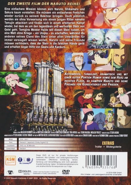 Produktbild: Naruto the Movie 2 - Die Legende des Steins von Gelel