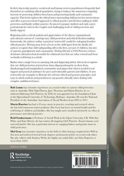 Produktbild: Working Ethically in Child Protection