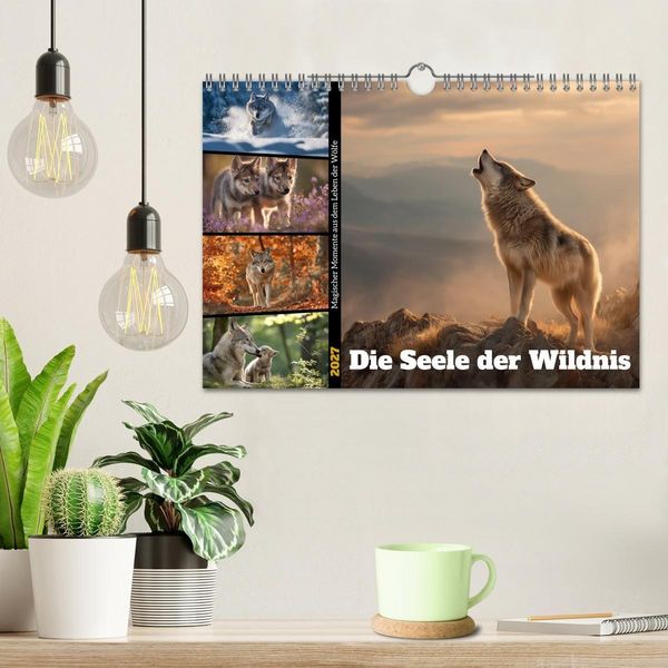 Produktbild: Die Seele der Wildnis (Wandkalender 2027 DIN A4 quer), CALVENDO Monatskalender