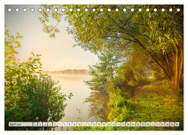Produktbild: Bielefeld - Der Obersee - unendliche Motive... (Tischkalender 2026 DIN A5 quer), CALVENDO Monatskalender