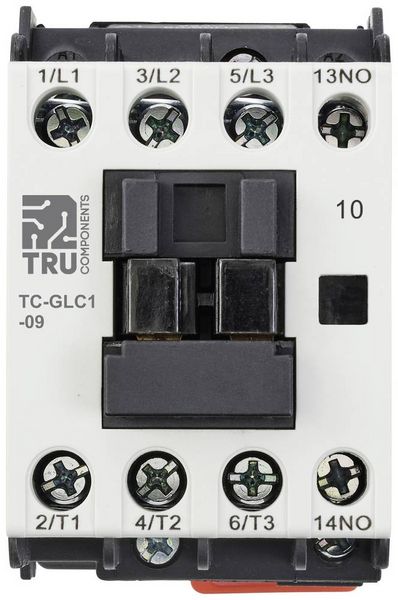 Produktbild: TRU COMPONENTS TC-GLC1-09 230V Sch&uuml;tz 3 Schlie&szlig;er 4kW 230 V/AC 9A 1St.