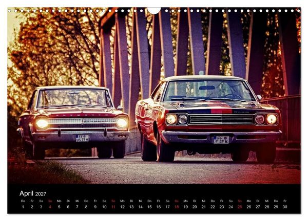 Produktbild: US-Muscle-Cars - Plymouth (Wandkalender 2027 DIN A3 quer), CALVENDO Monatskalender
