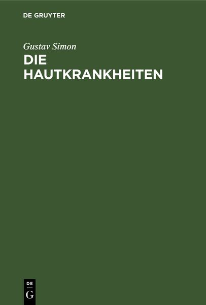 Produktbild: Die Hautkrankheiten
