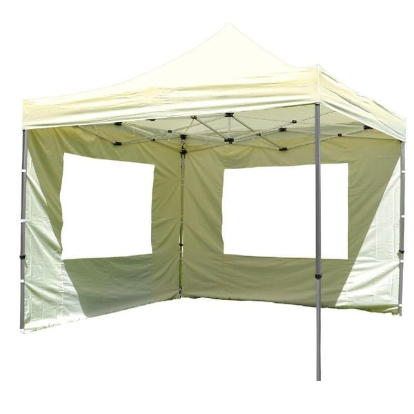 Falt Pavillon 3x3m champagner