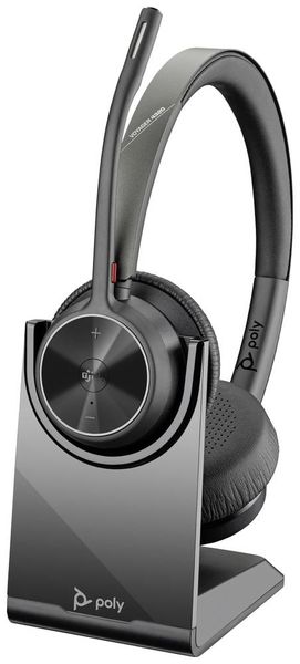 Produktbild: HP Poly Voyager 4320-M +BT700 Dongle On Ear Headset Bluetooth&reg; Stereo Schwarz Noise Cancelling Lautst&auml;rkeregelung