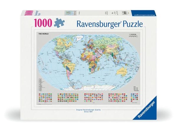 Ravensburger 12000065 - Politische Weltkarte