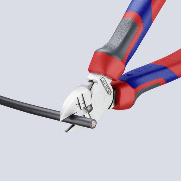 Produktbild: Knipex 14 25 160 Werkstatt Abisolier-Seitenschneider mit Facette 160mm