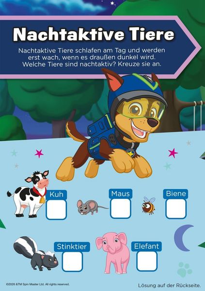 Produktbild: PAW Patrol Kindergartenheft: Mein pfotenstarker Spa&szlig;block