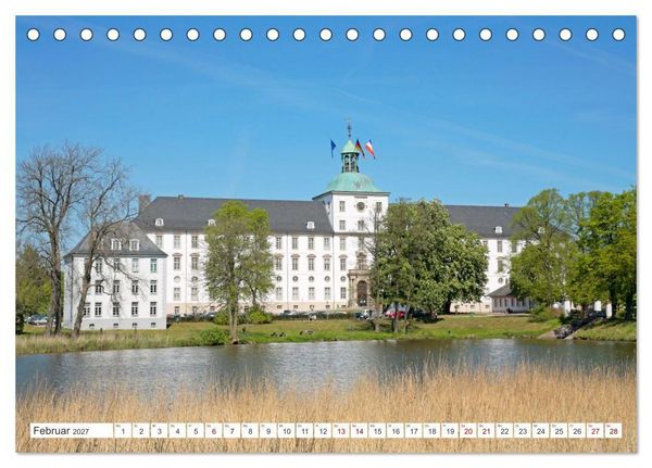 Produktbild: Burgen und Schl&ouml;sser - Zeugnisse vergangener Zeiten (Tischkalender 2027 DIN A5 quer), CALVENDO Monatskalender