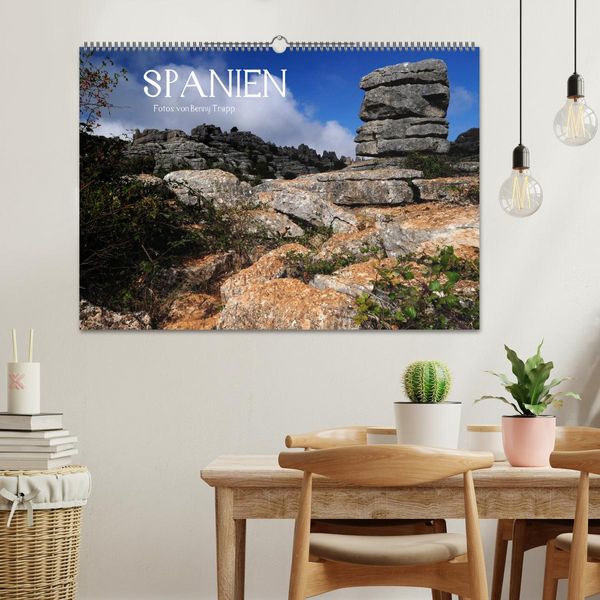 Produktbild: Spanien (Wandkalender 2026 DIN A2 quer), CALVENDO Monatskalender