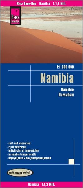 Produktbild: Reise Know-How Landkarte Namibia (1:1.200.000)