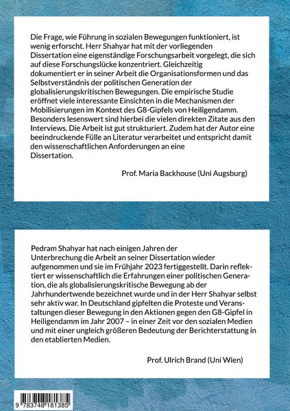 Produktbild: F&uuml;hrung in sozialen Bewegungen