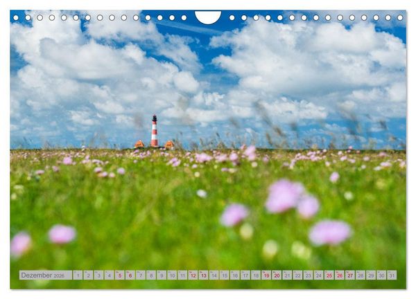 Produktbild: Leuchtt&uuml;rme - W&auml;chter der K&uuml;sten (Wandkalender 2026 DIN A4 quer), CALVENDO Monatskalender