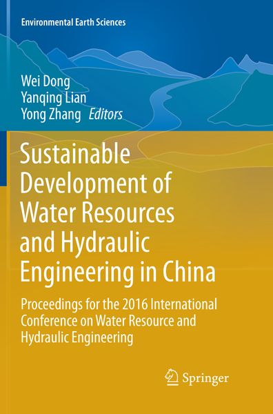 Produktbild: Sustainable Development of Water Resources and Hydraulic Engineering in China