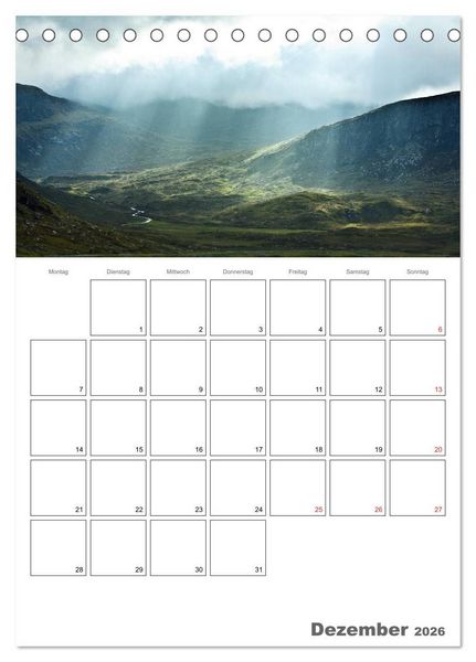 Produktbild: Schottland f&uuml;r Naturliebhaber (Tischkalender 2026 DIN A5 hoch), CALVENDO Monatskalender
