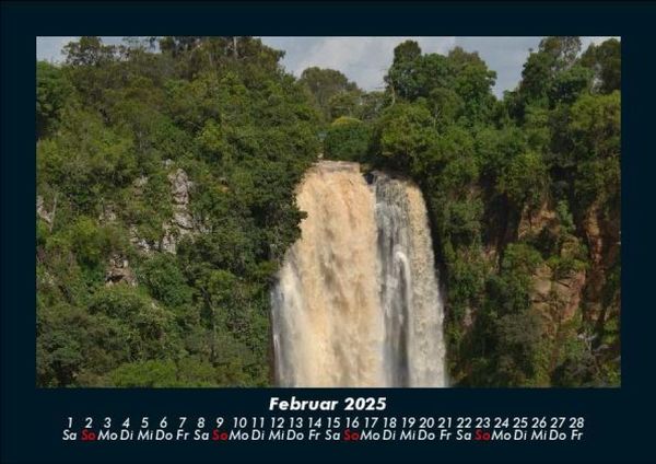 Produktbild: Wasserf&auml;lle 2025 Fotokalender DIN A5