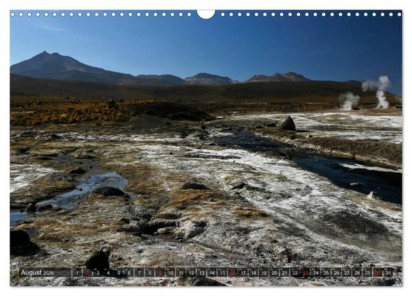 Produktbild: Atacama W&uuml;ste - Landschaften der Extreme (Wandkalender 2026 DIN A3 quer), CALVENDO Monatskalender