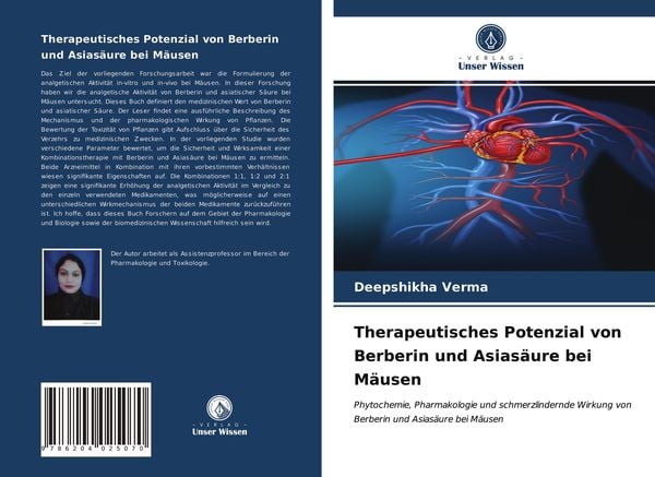 Therapeutisches Potenzial von Berberin und Asiasäure bei Mäusen