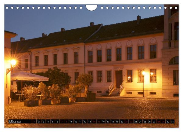 Produktbild: Potsdam zwischen Nacht und blauer Stunde (Wandkalender 2026 DIN A4 quer), CALVENDO Monatskalender