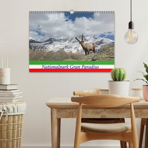 Produktbild: Nationalpark Gran Paradiso (Wandkalender 2026 DIN A3 quer), CALVENDO Monatskalender