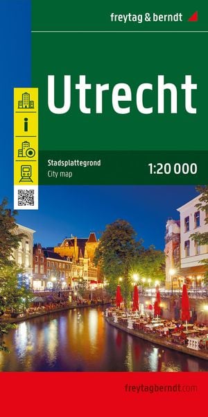 Produktbild: Utrecht, Stadtplan 1:20.000, freytag & berndt