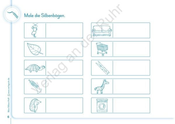 Produktbild: Mein Silben-Heft