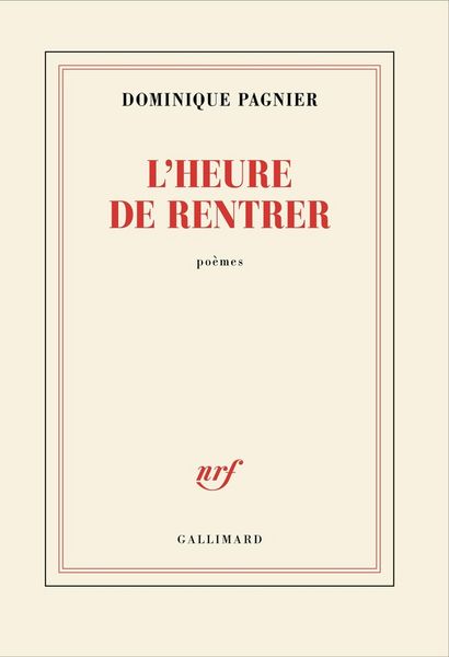 Produktbild: L'heure de rentrer : po&egrave;mes