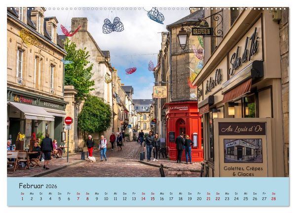 Produktbild: Unterwegs in der Normandie (Wandkalender 2026 DIN A2 quer), CALVENDO Monatskalender